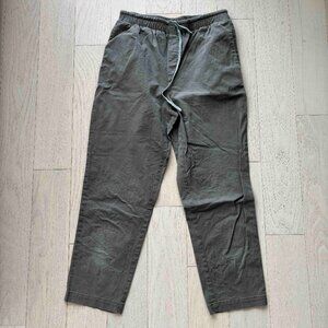 OAK + FORT grey pants - size small